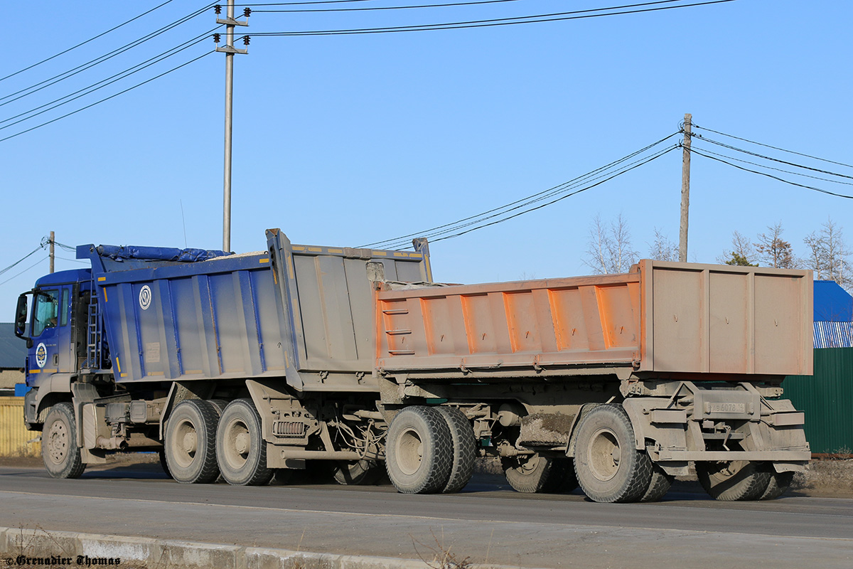 Саха (Якутия), № Н 755 КУ 14 — MAN TGS ('2007) 40.400