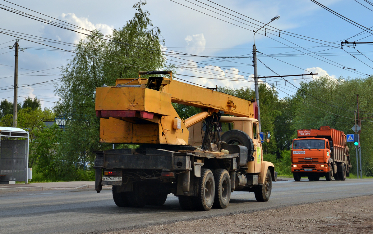 Калужская область, № К 676 КЕ 40 — КрАЗ-65101