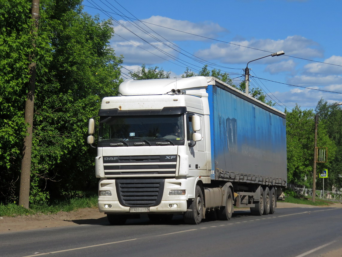 Кировская область, № У 459 НТ 43 — DAF XF105 FT