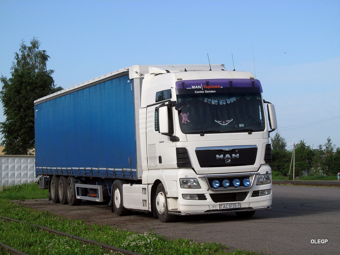 Минск, № АС 9725-7 — MAN TGX ('2007) 18.440