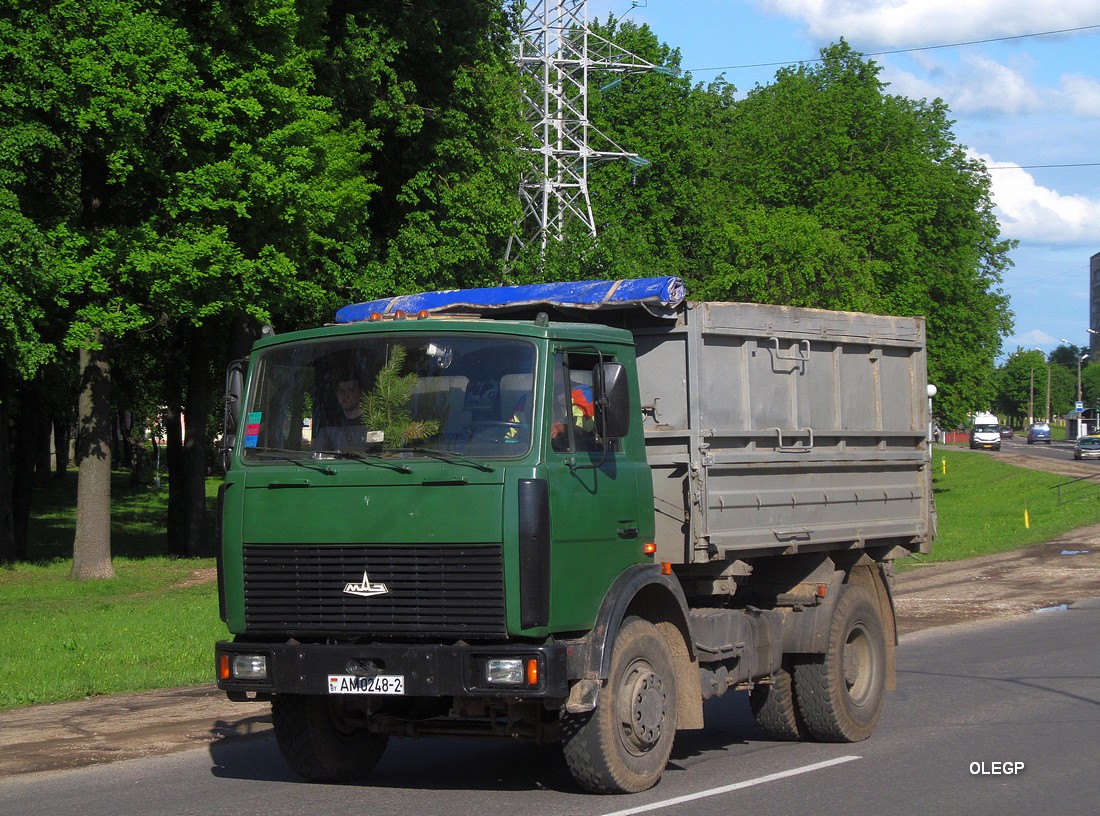 Витебская область, № АМ 0248-2 — МАЗ-5551 (общая модель)