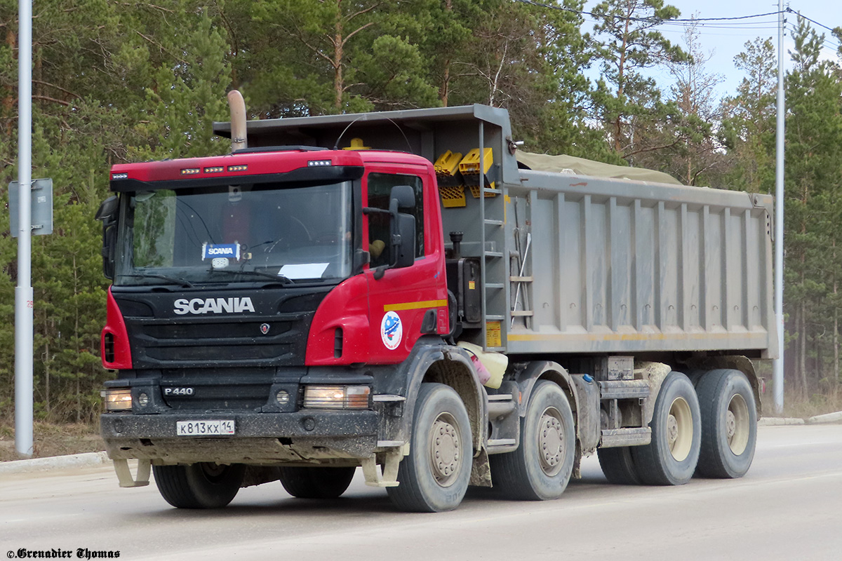 Саха (Якутия), № К 813 КХ 14 — Scania ('2011) P440