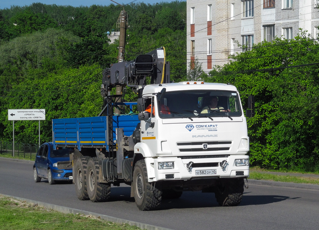 Калужская область, № О 582 ОУ 40 — КамАЗ-43118-50