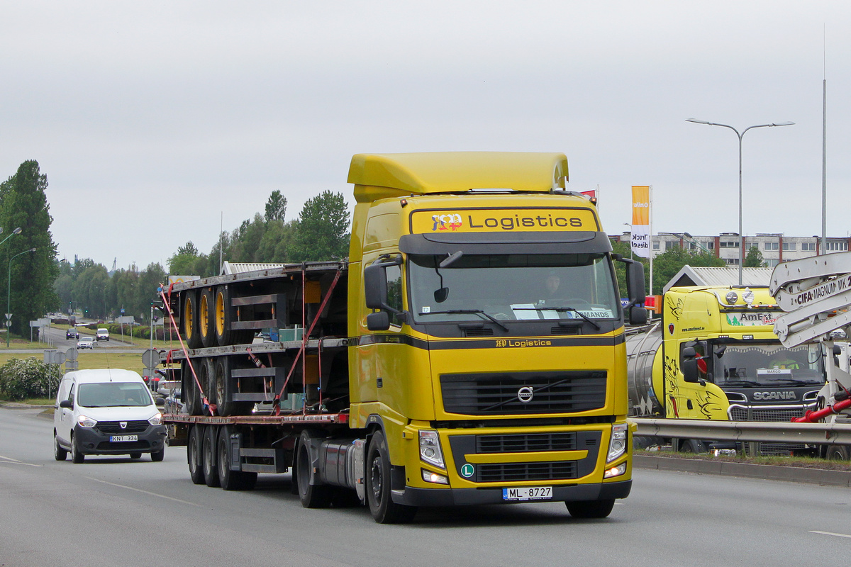 Латвия, № ML-8727 — Volvo ('2008) FH.420