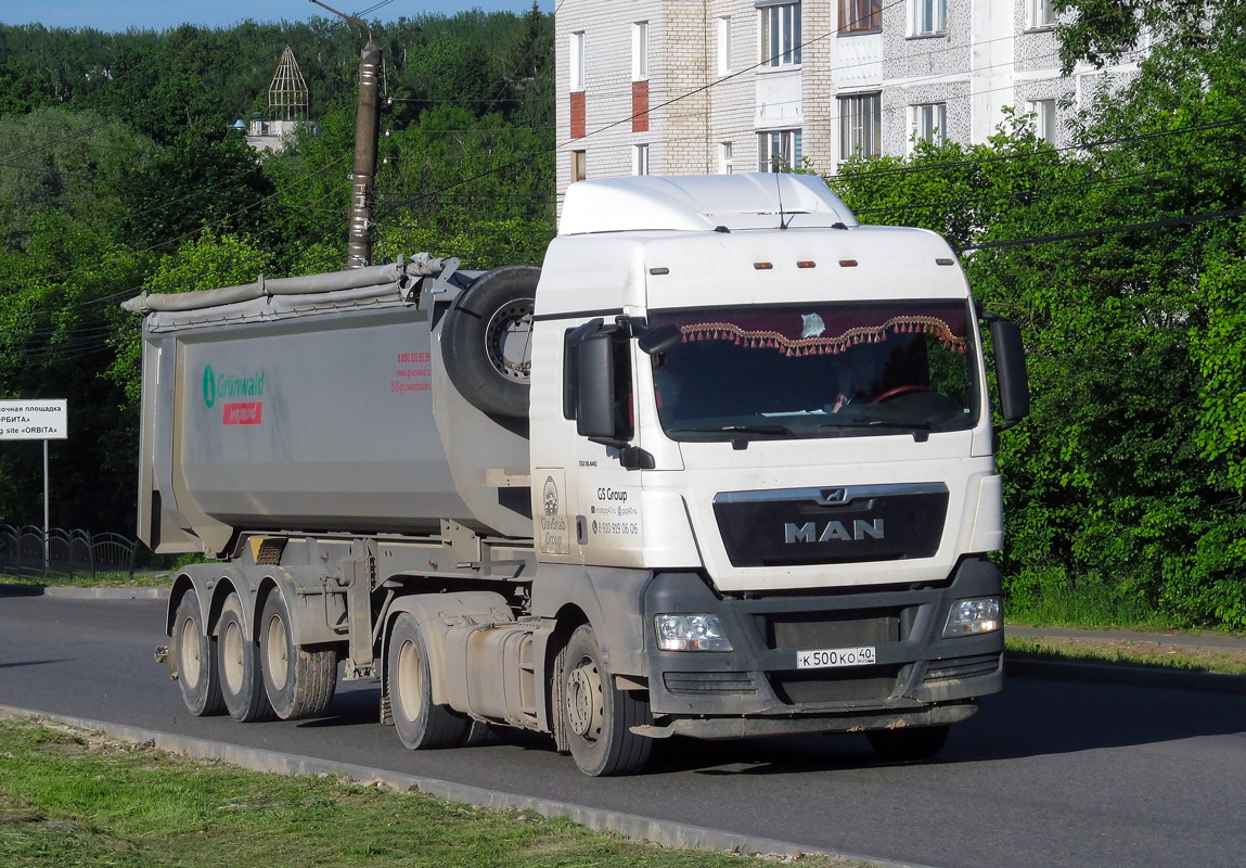 Калужская область, № К 500 КО 40 — MAN TGX ('2007) 18.440