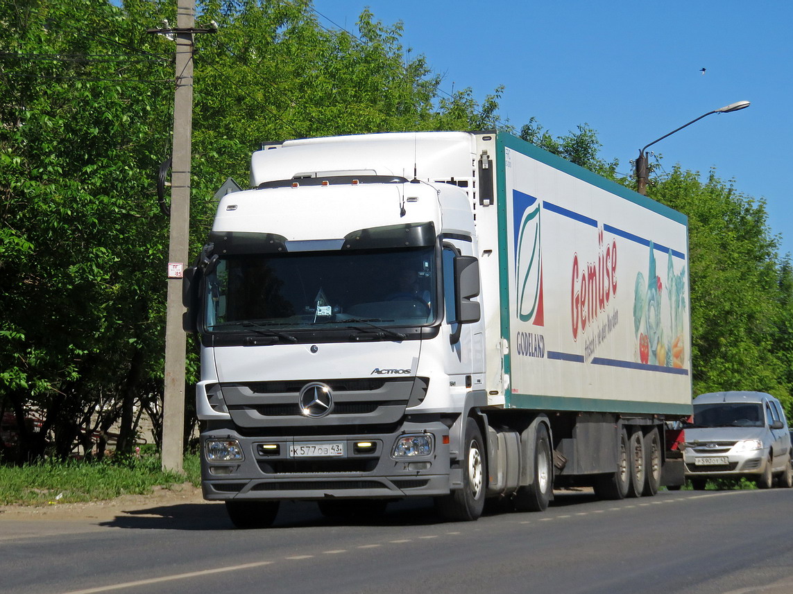 Кировская область, № К 577 ОВ 43 — Mercedes-Benz Actros ('2009) 1841