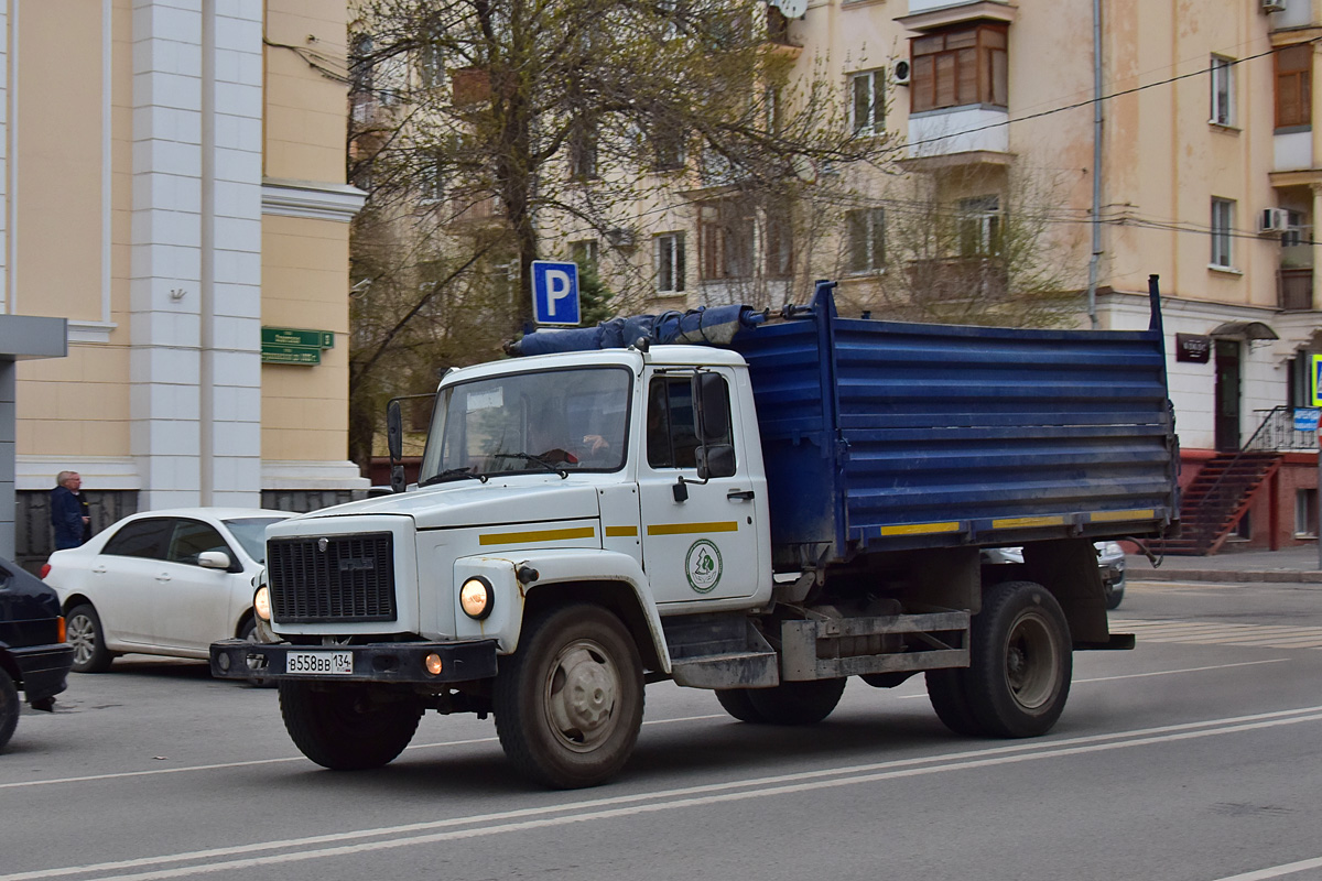 Волгоградская область, № В 558 ВВ 134 — ГАЗ-3309