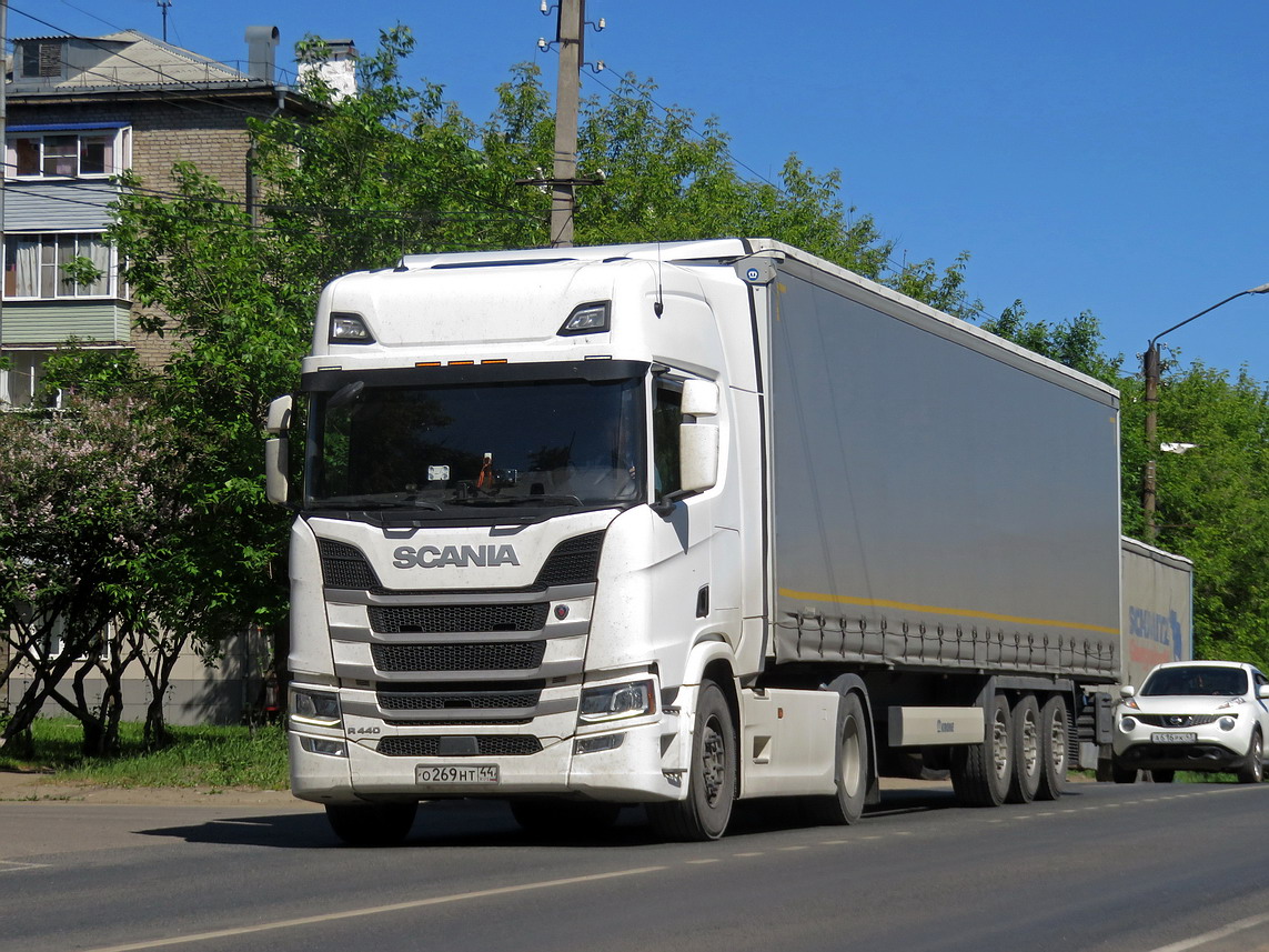 Костромская область, № О 269 НТ 44 — Scania ('2016) R440