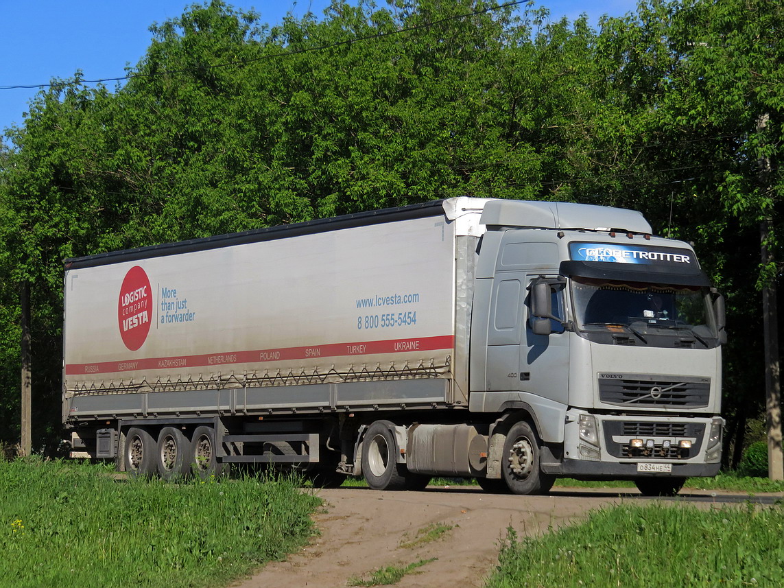 Костромская область, № О 834 НЕ 44 — Volvo ('2008) FH.400 [X9P]