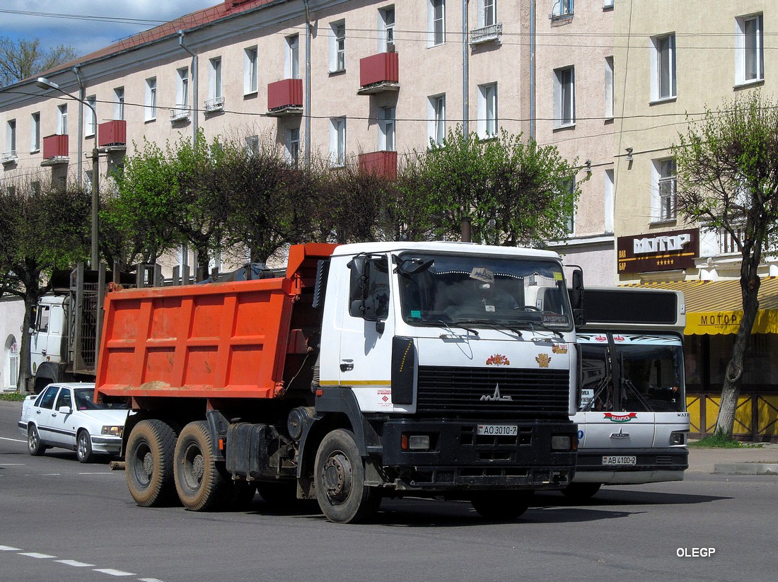 Минск, № АО 3010-7 — МАЗ-6501 (общая модель)