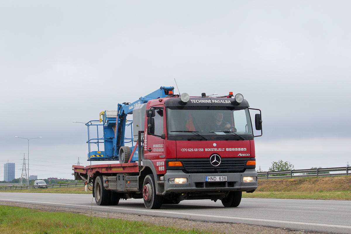 Литва, № HND 636 — Mercedes-Benz Atego 1223