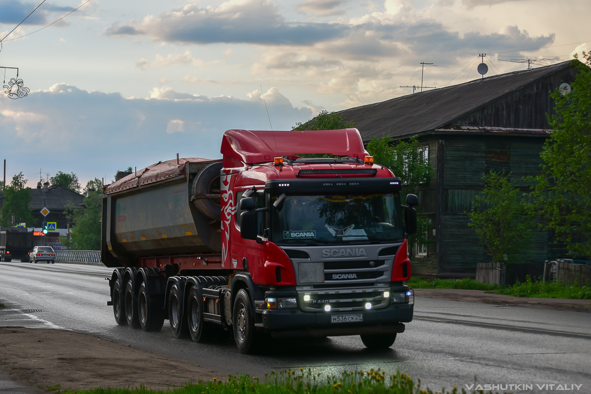 Архангельская область, № М 536 СК 29 — Scania ('2011) P440