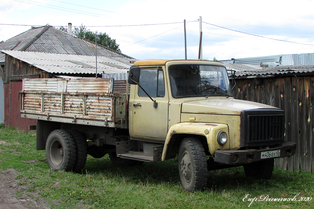 Курганская область, № М 436 ЕХ 45 — ГАЗ-3307