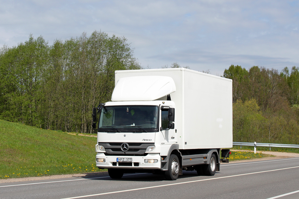 Литва, № HPZ 377 — Mercedes-Benz Atego 1224