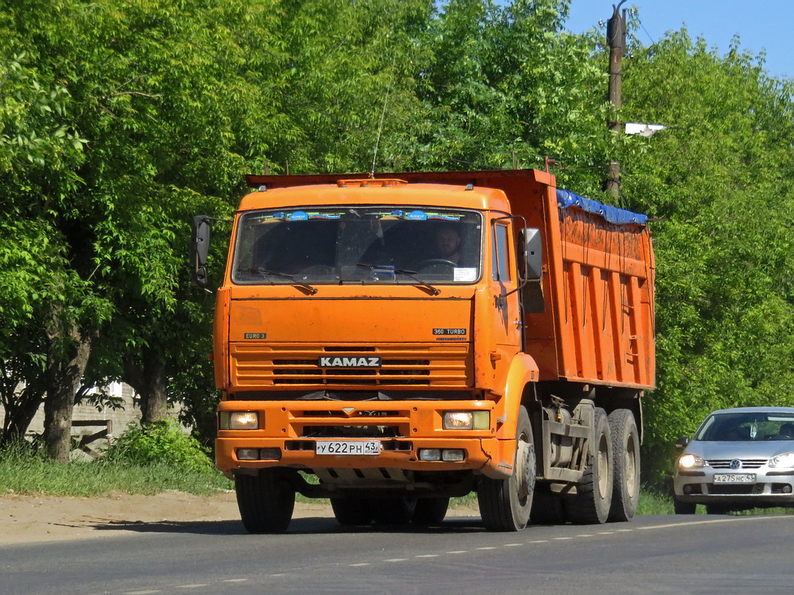 Кировская область, № У 622 РН 43 — КамАЗ-6520-06 [65200F]