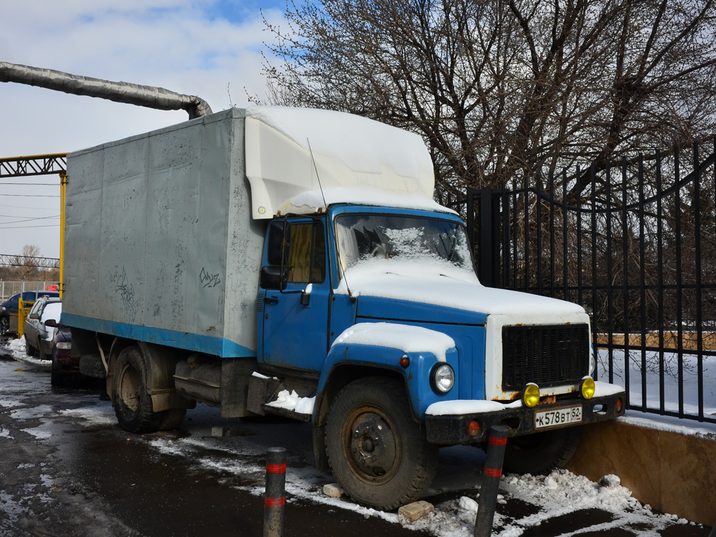 Нижегородская область, № К 578 ВТ 52 — ГАЗ-3307