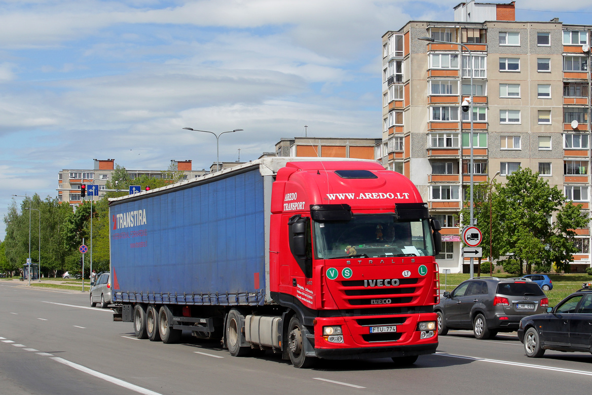 Литва, № FTU 774 — IVECO Stralis ('2007) 450