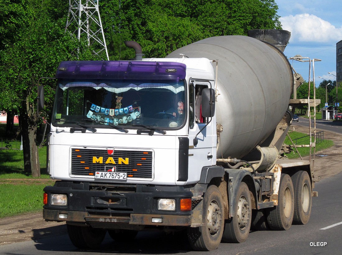 Витебская область, № АК 7675-2 — MAN F2000 (общая модель)