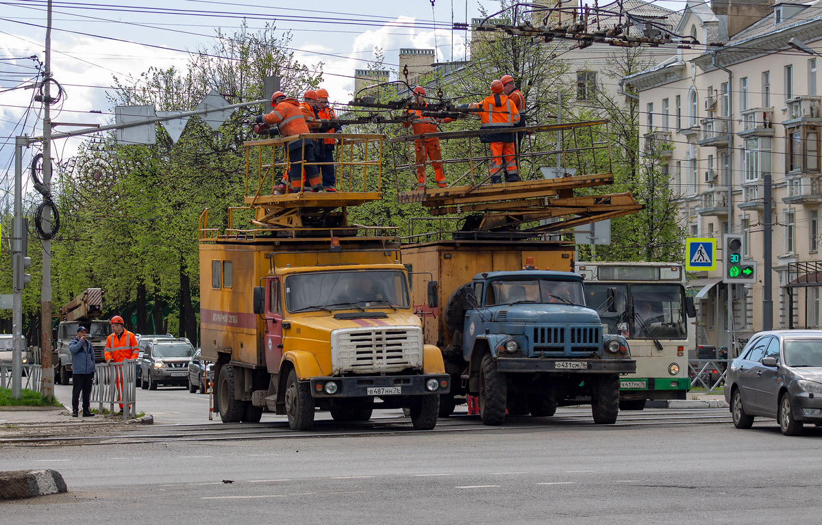 Ярославская область, № В 487 НН 76 — ЗИЛ-433362