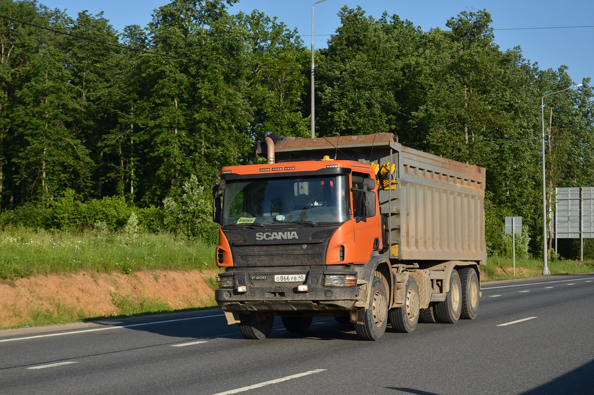 Калужская область, № О 866 УВ 40 — Scania ('2011) P400