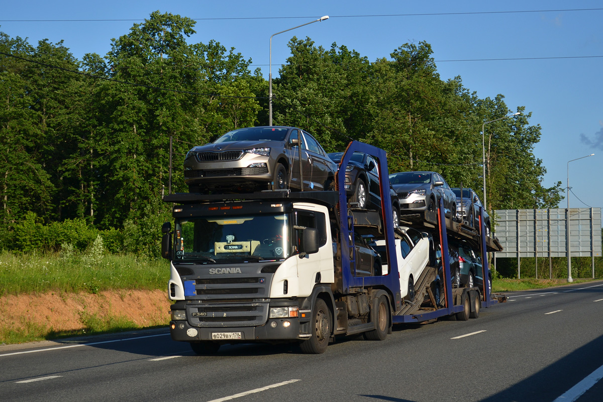 Санкт-Петербург, № В 029 ВУ 178 — Scania ('2004) P340