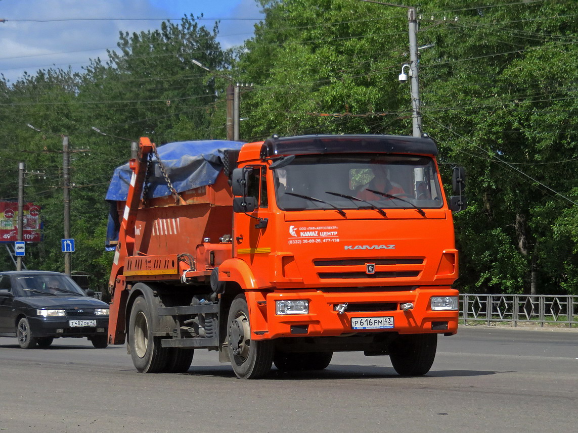 Кировская область, № Р 616 РМ 43 — КамАЗ-43255-G5