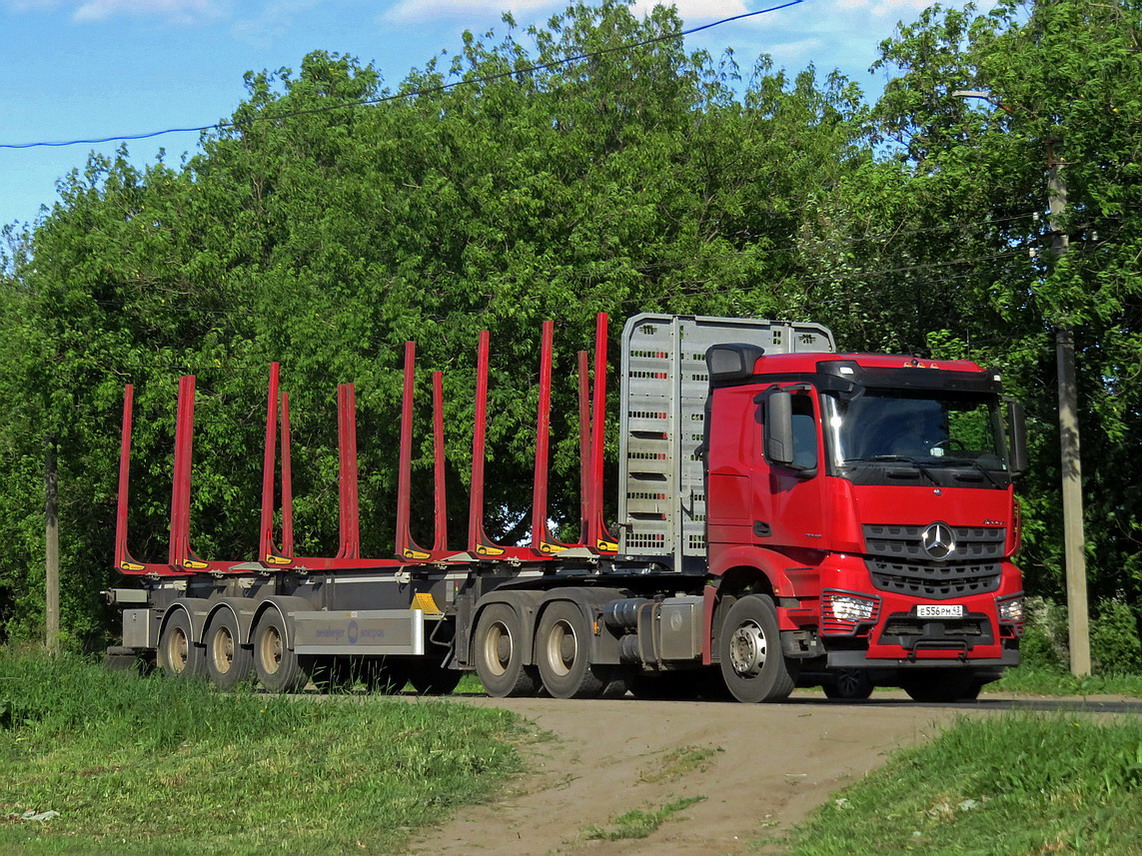 Кировская область, № Е 556 РМ 43 — Mercedes-Benz Arocs 3345 [Z9M]