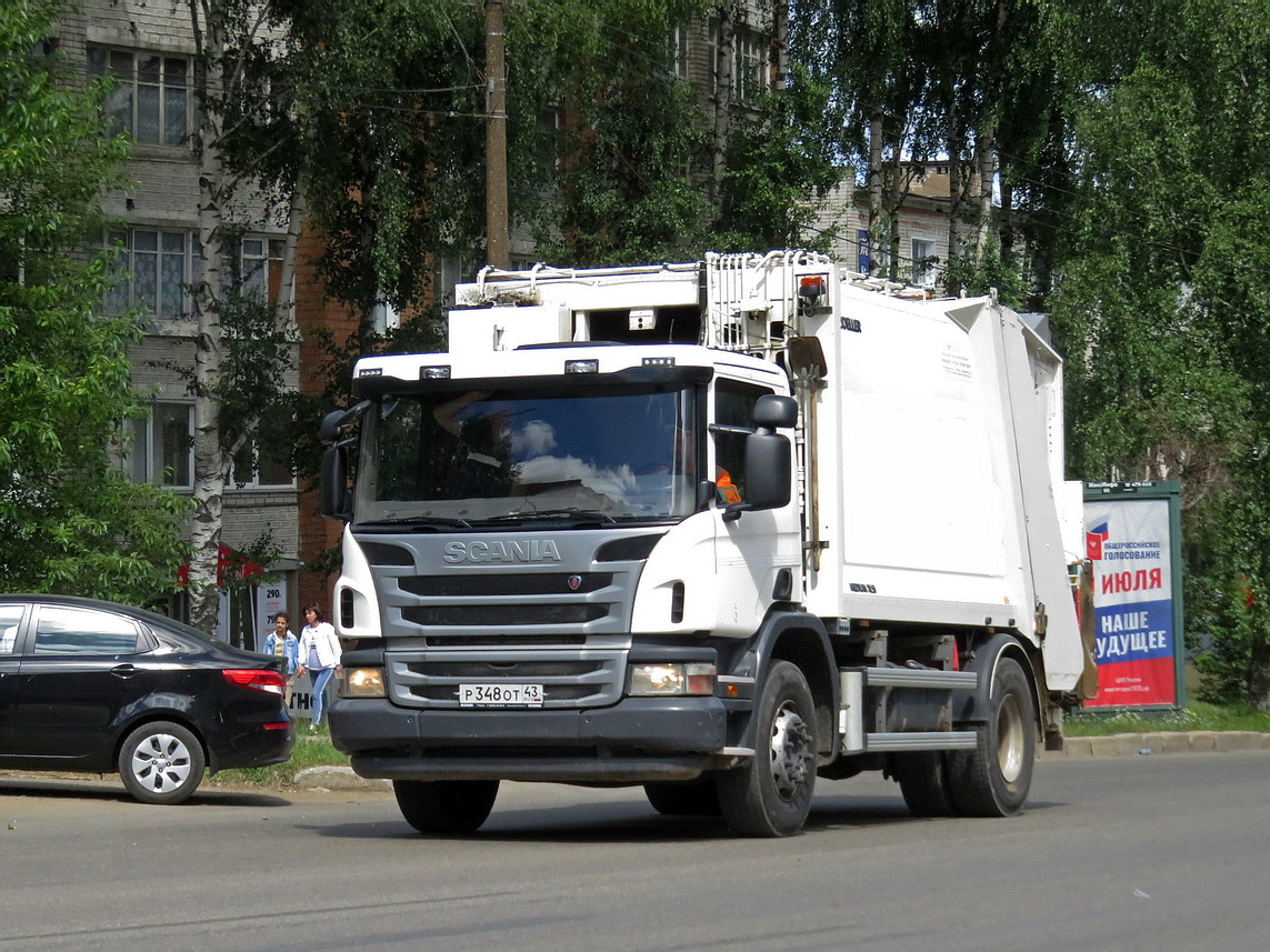 Кировская область, № Р 348 ОТ 43 — Scania ('2011) P380