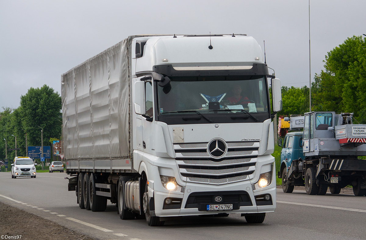 Словакия, № BL-247NC — Mercedes-Benz Actros ('2011) 1845