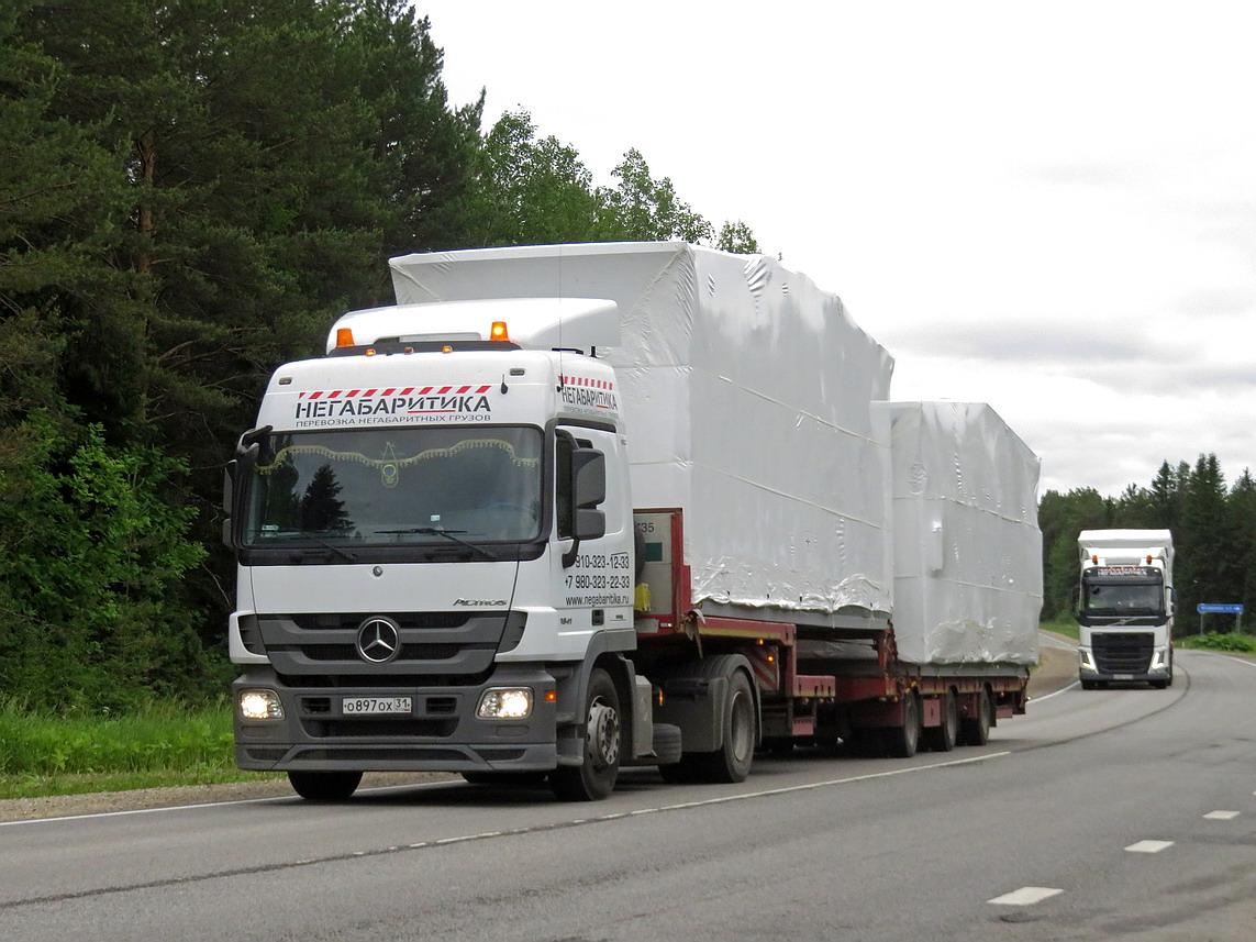 Белгородская область, № О 897 ОХ 31 — Mercedes-Benz Actros '09 1841 [Z9M]