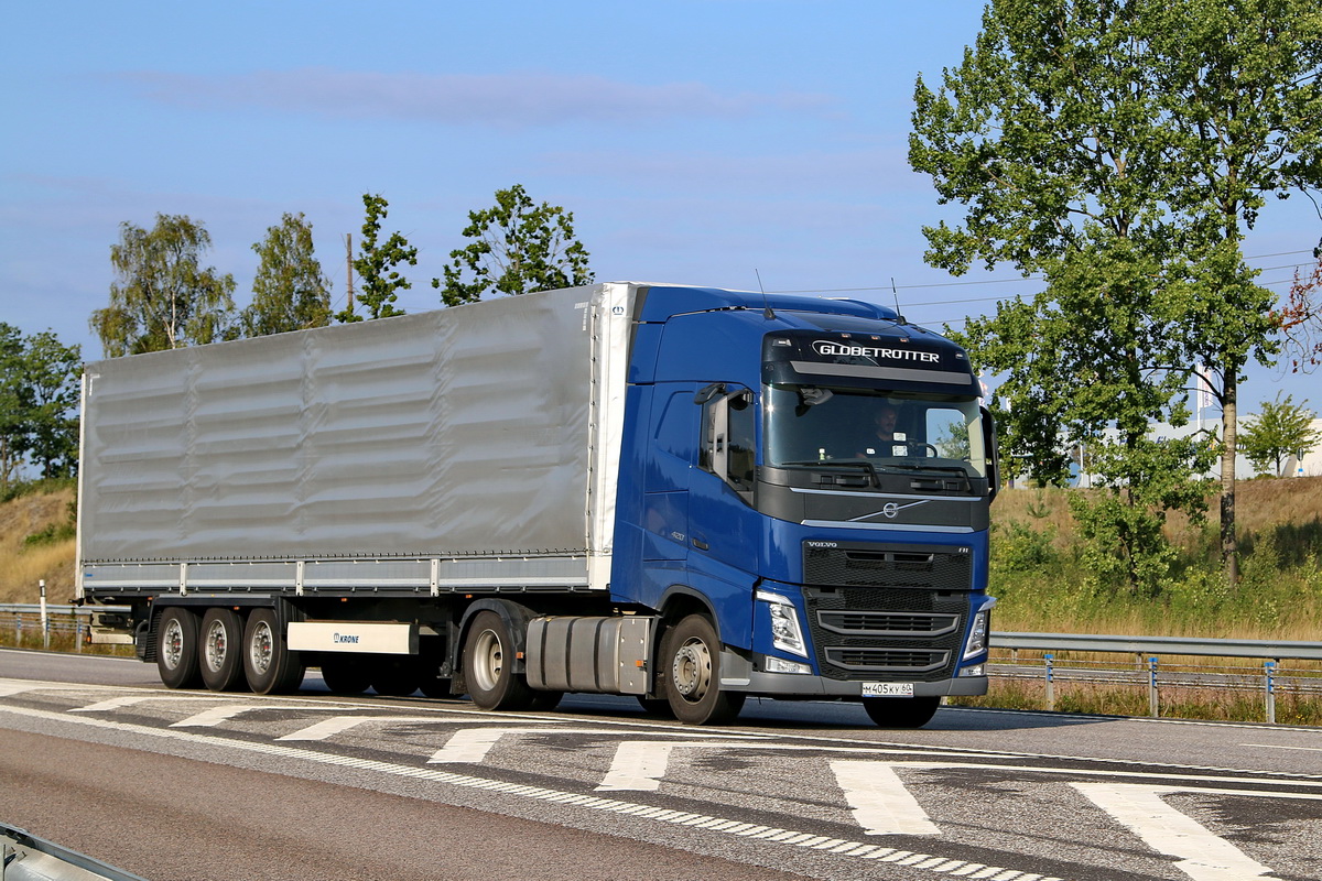 Псковская область, № М 405 КУ 60 — Volvo ('2012) FH.420 [X9P]