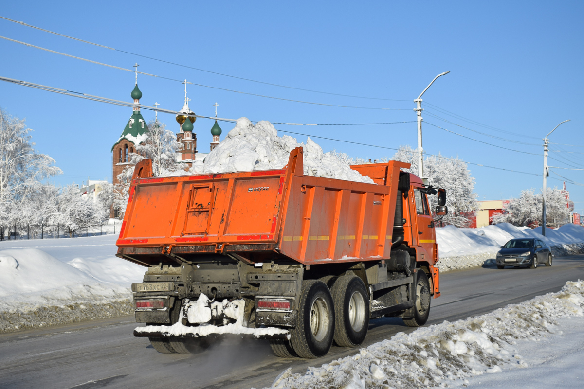 Алтайский край, № Т 763 ХС 22 — КамАЗ-65115-L4(19)