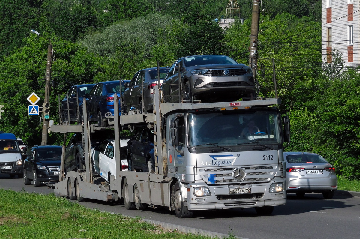 Московская область, № 2112 — Mercedes-Benz Actros ('2003) 1836