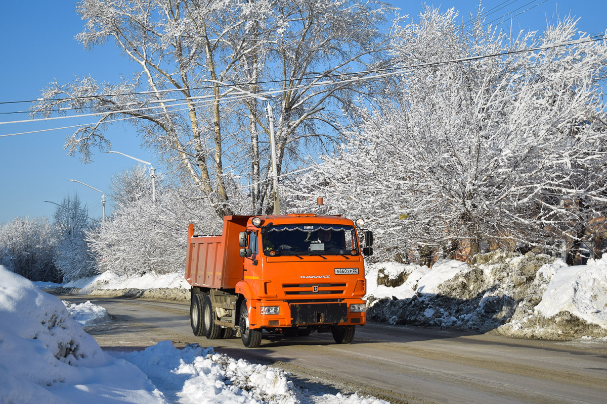 Алтайский край, № В 660 ХР 22 — КамАЗ-65115-42