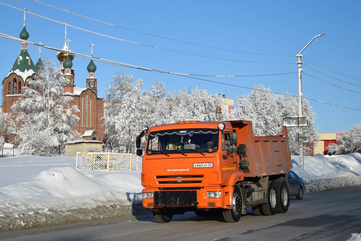 Алтайский край, № В 660 ХР 22 — КамАЗ-65115-42