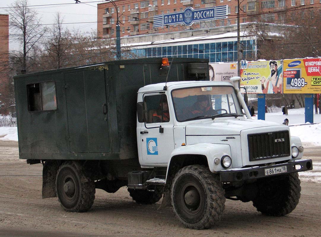 Удмуртия, № Е 861 МА 18 — ГАЗ-33081 «Садко»