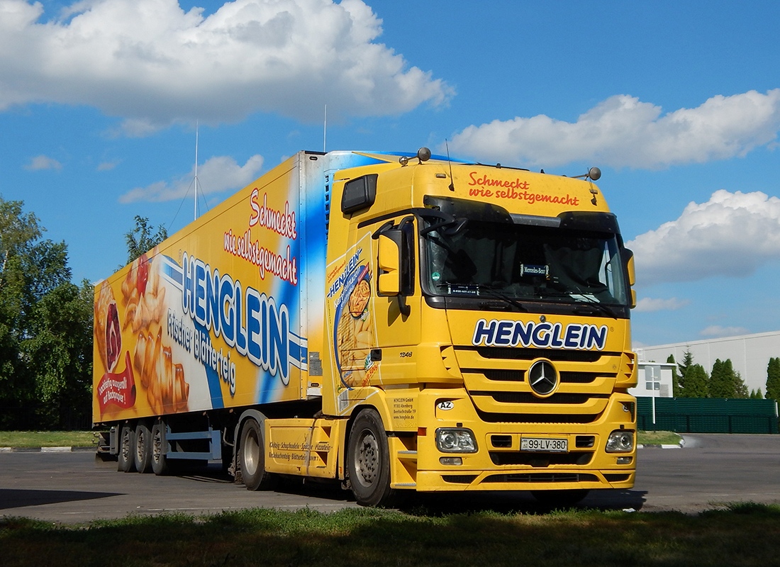 Азербайджан, № 99-LV-380 — Mercedes-Benz Actros ('2003) 1848