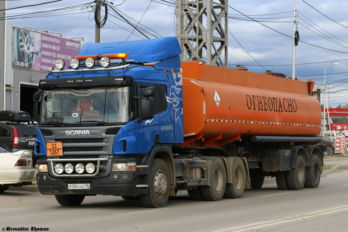 Саха (Якутия), № Т 384 КЕ 14 — Scania ('2004) P380