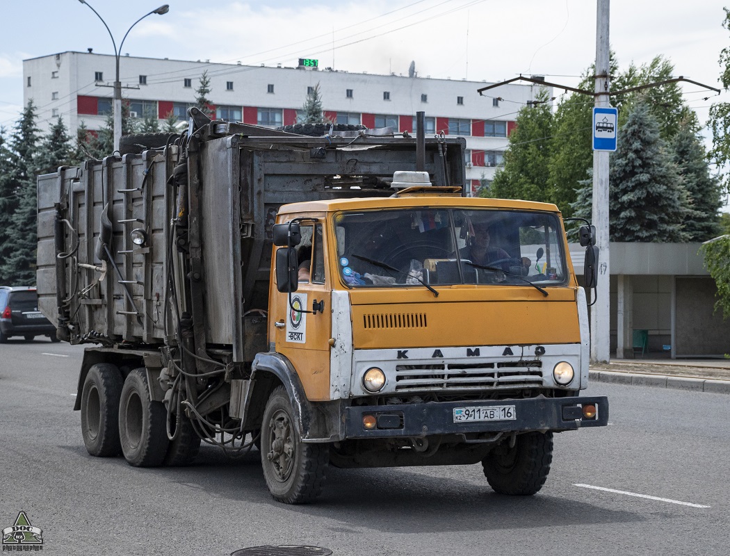 Восточно-Казахстанская область, № 911 AB 16 — КамАЗ-53213