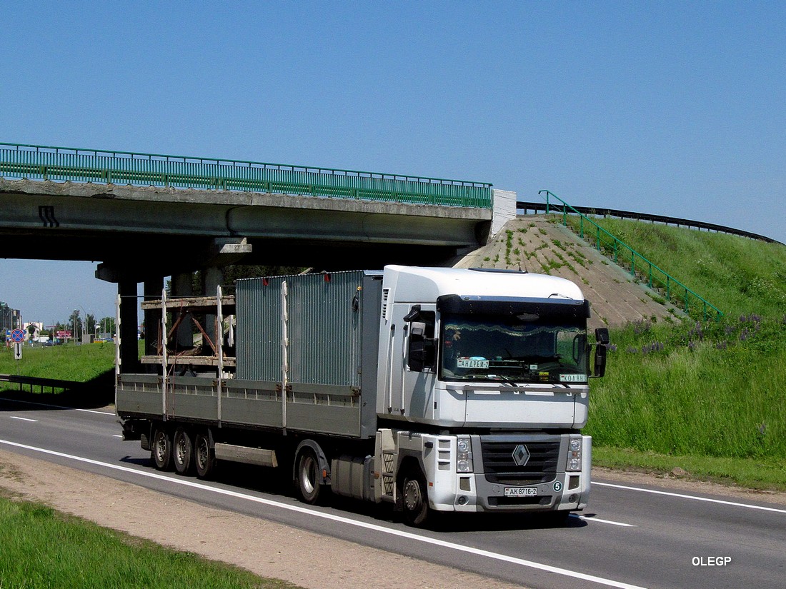 Витебская область, № АК 8716-2 — Renault Magnum ('2008)