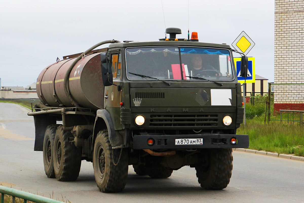 Ненецкий автономный округ, № А 870 АМ 83 — КамАЗ-43101