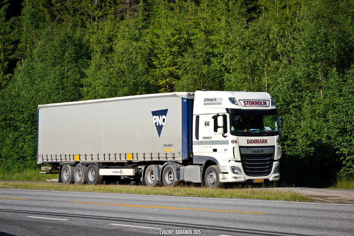 Дания, № AS 89 181 — DAF XF Euro6 FTS