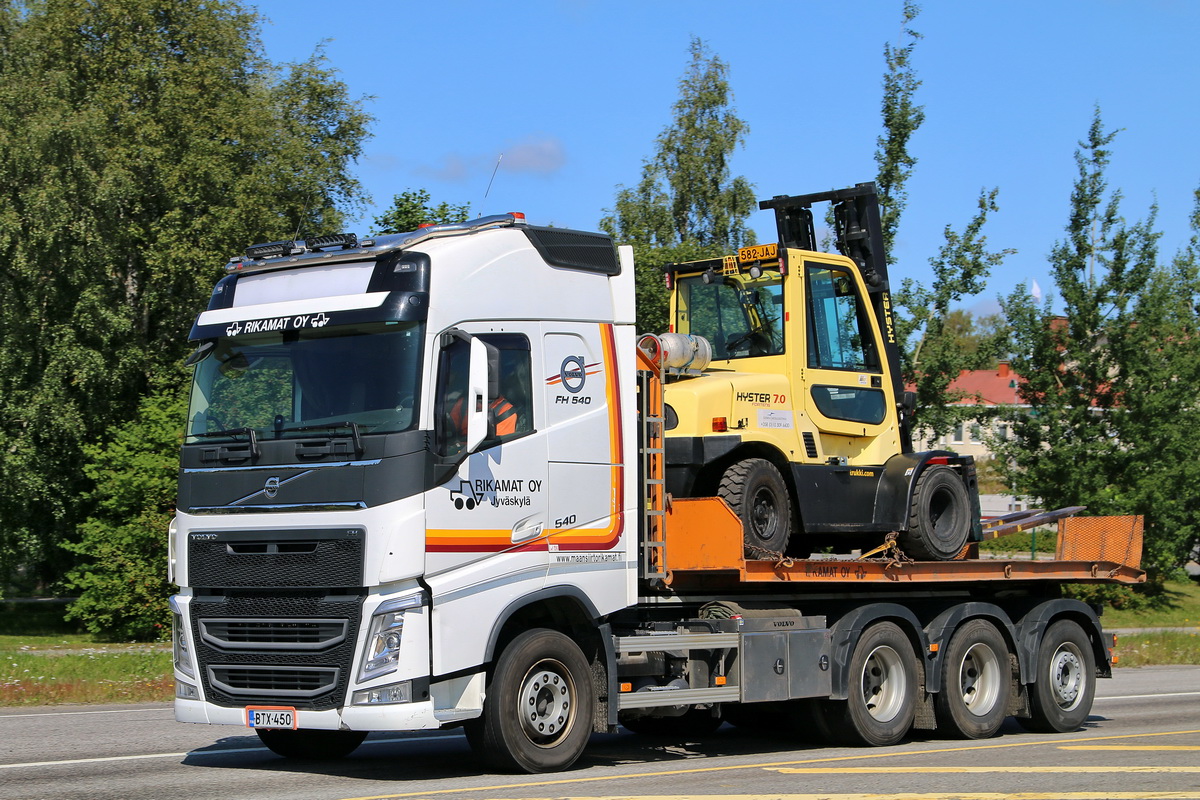 Финляндия, № BTX-450 — Volvo ('2012) FH.540