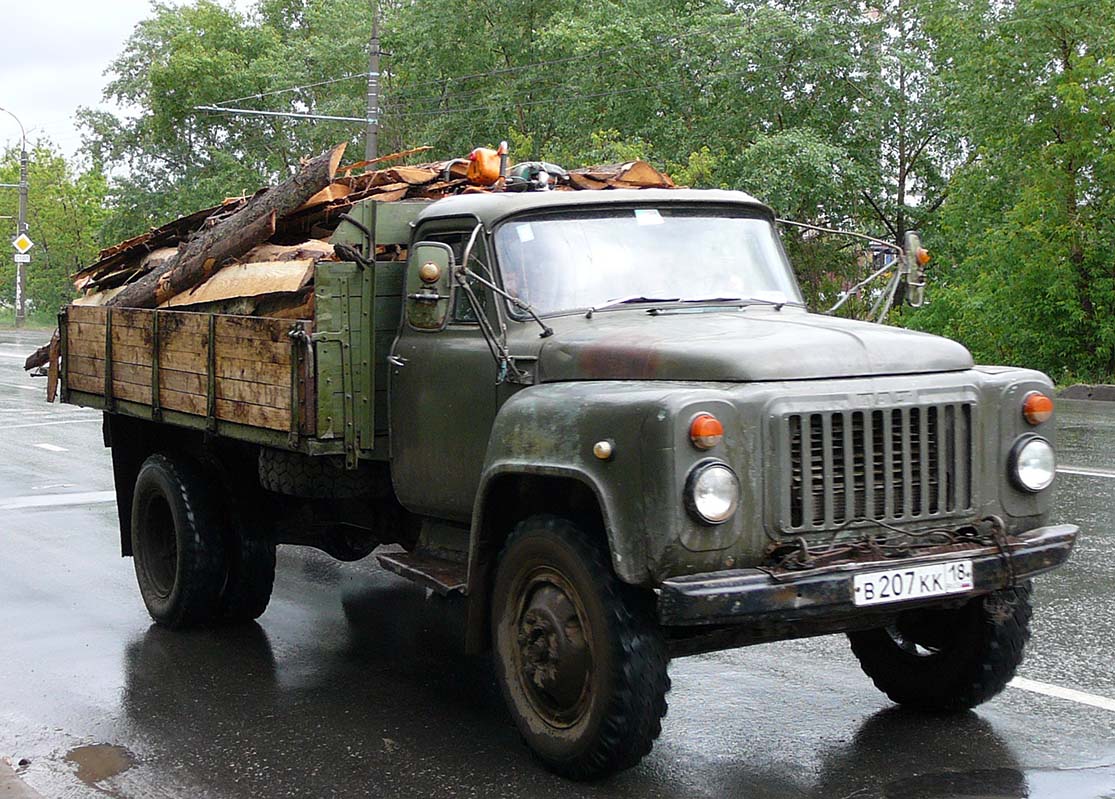 Удмуртия, № В 207 КК 18 — ГАЗ-52/53 (общая модель)