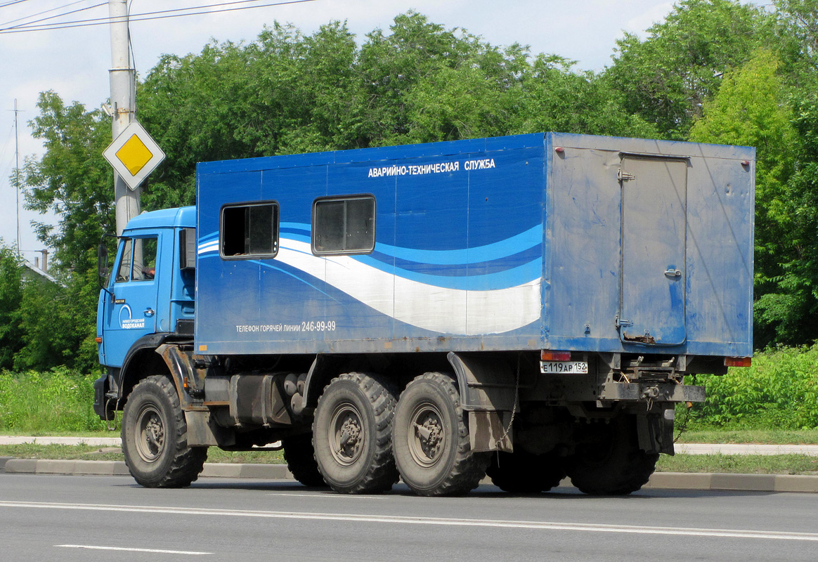 Нижегородская область, № Е 119 АР 152 — КамАЗ-43118-10 [43118K]