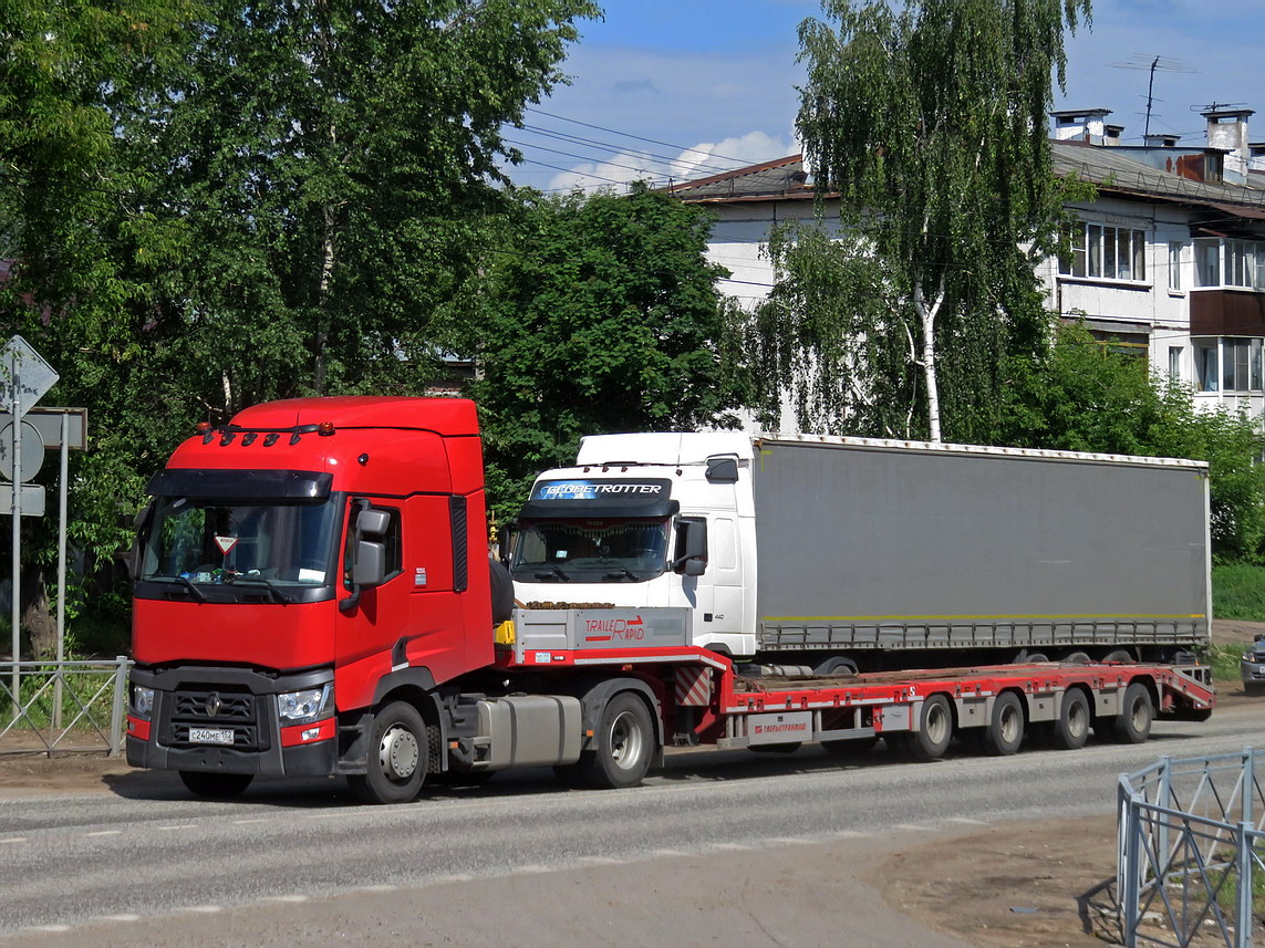 Нижегородская область, № С 240 МЕ 152 — Renault T-Series ('2013)