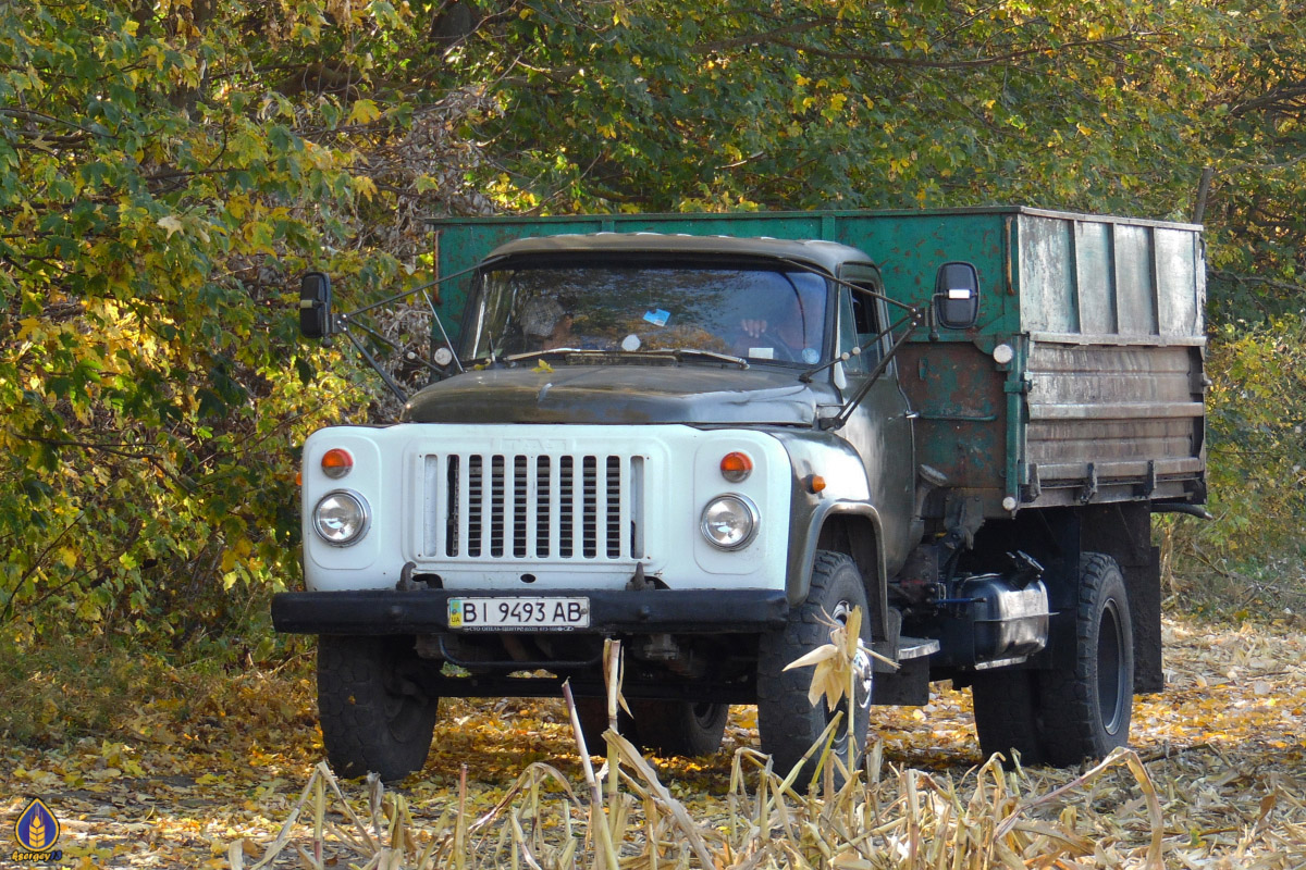 Полтавская область, № ВІ 9493 AB — ГАЗ-52-01