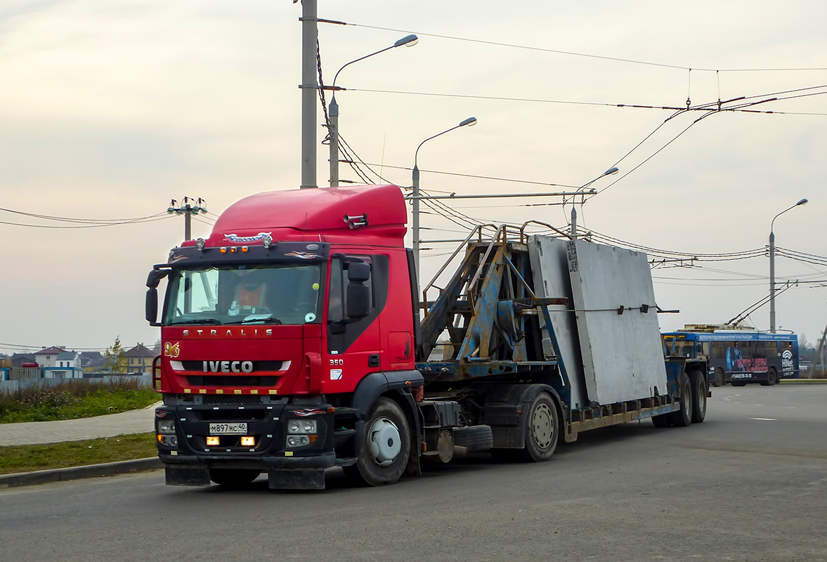 Калужская область, № М 897 НС 40 — IVECO Stralis ('2007) 350