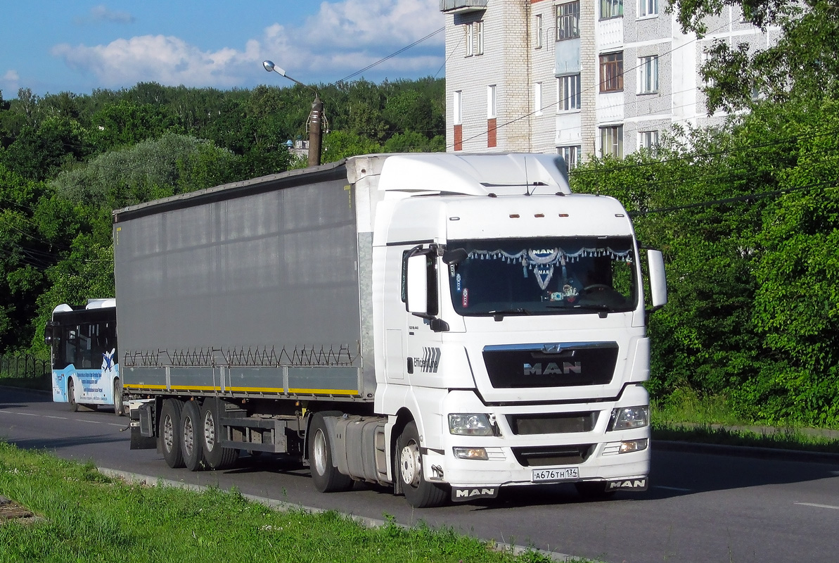 Волгоградская область, № А 676 ТН 134 — MAN TGX ('2007) 18.440