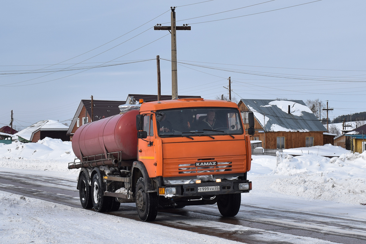 Алтайский край, № Т 999 УН 22 — КамАЗ-65115-62